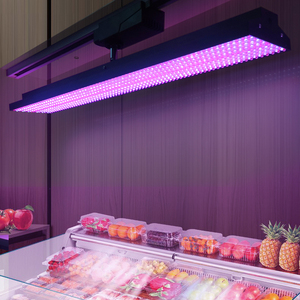 商场专用led导轨道长条生鲜灯冷鲜肉超市水果猪肉海鲜水产吊灯