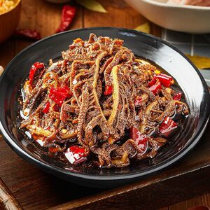 麻辣毛肚牛肚牛百叶四川火锅肉类熟食即食零食小吃