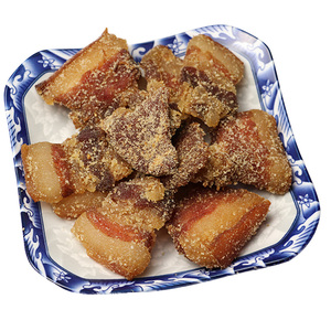 米粉咸肉干火渣肉干安徽六安农家手工腌制五花肉腊