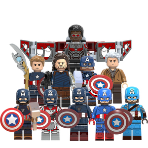 乐高美国队长人偶