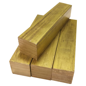 h59黄铜块 方块 纯铜t黄铜条实心 黄铜排 黄铜扁条零切定制加工