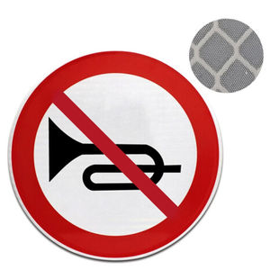 禁止鸣喇叭标志