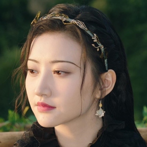 司藤景甜同款发箍发饰编织仙女超仙森系编发头饰网红2021年新款