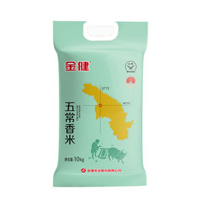 金健东北寒地黑土产大米五常香米10kg新米粳米食用米营养香米20斤