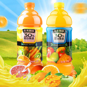 农夫山泉混合果蔬汁农夫果园30%果汁大瓶装整箱家庭聚餐聚会饮料