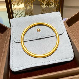 周大福周六福周大生古法传承手镯女素圈两世欢链实心越南沙金真黄