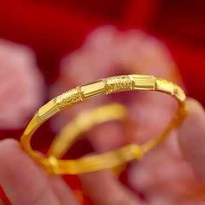 黄金手镯周六福纯金