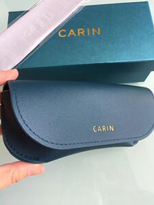 卡琳眼镜盒原装原版carin眼镜盒皮质超轻便携太阳眼镜盒墨镜盒子
