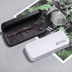 眼镜盒便携女高级感男墨镜盒防压收纳盒子jins日系轻便眼睛盒抗压