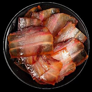 川北农家四川特产农家柏树烟熏精品土猪五花老腊肉猪肉