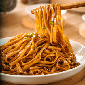 速食葱香猪油拌面镇江锅盖面组合装手工碱水面盒装