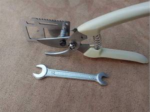 切铅定位剪刀定位切刀电力施工工具断铅刀钳铅丝切丝铅丝剪