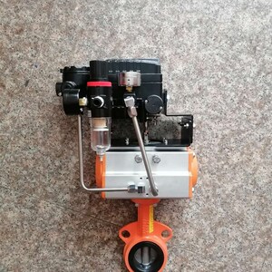 yt-1000r阀门定位器4-20ma信号控制气动调节l蝶阀tjd671xp-16c