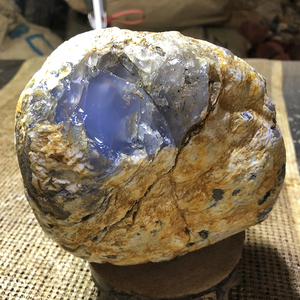 天然冰种玉石翡翠蓝宝土耳其蓝玉髓原石手镯料手链吊坠挂件手把件