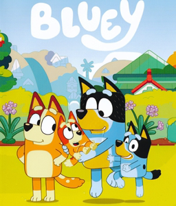 英语动画片bluey布鲁伊一家1-3季 130集高清英文发音字幕