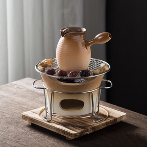 罐罐茶煮茶器烧烤炉围炉煮茶套装功夫小茶壶室内炭炉小火风炉煮茶