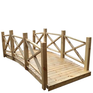 1古桥假山e仿1木装饰小桥小木桥h实木公园弧形林板园踏室内别墅