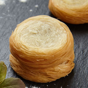 稼轩康金丝饼千丝饼酒店点心半成品油炸银丝饼拉丝