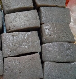 湖南安化土磨芋魔芋豆腐手磨豆腐益阳特产东坪农家