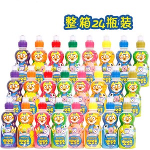 韩国进口Pororo饮料 波乐乐儿童果味饮品 235ml 共24瓶