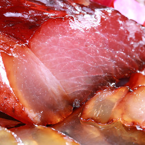 四川特产北川青城山风味老腊肉500g五花烟熏咸