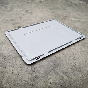 塑料eu周转箱盖子400*300/600*400/800*600物流箱平盖eu箱盖单卖