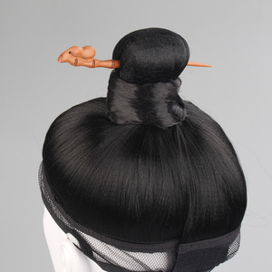 001人付款淘宝道家用品雷击枣木发簪古风盘发道士太极木簪t