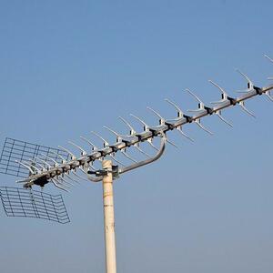 ux23高增益高指向性远程接收dtmb地面波数字八木鱼骨天线dvbt通.