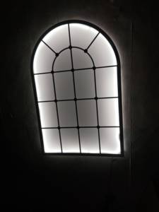 装饰悬挂简约现代暗假窗亚克e力民俗民风灯箱过道挂墙式橱0人付款390