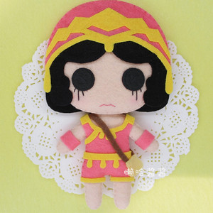 第五人格舞女手工不织布diy玩偶q版钥匙扣挂件同人创意材料包