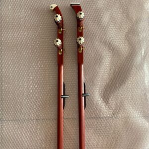 秦腔板胡杆子 红木秦腔板胡琴杆 卷书头平头高音中音小板胡杆扁杆