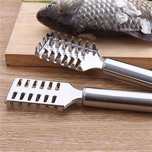 刮鱼鳞神器家用厨k房不锈钢x去鱼鳞杀鱼工具刮鱼刀除w鳞机开背鱼