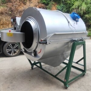 2022茶叶加热打散机小t型加工机器设备红绿茶机械家商用电动杀青