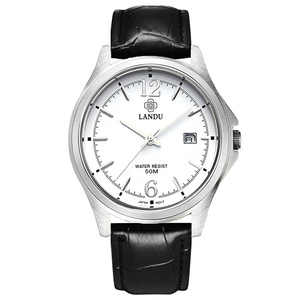 日本购兰度手表男石英表黑科技运动男士手表2021新q款防水钢带腕