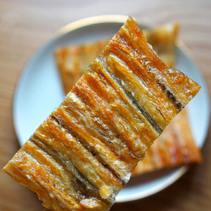 海鲜零食即食现烤鳗鱼片香烤集鲜舫手撕烤鱼片青岛