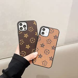 适用老花iphone12promax手机壳lv7潮牌xr印花x新款138plus苹果11