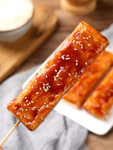 脆皮年糕商用半成品小吃韩式炸串火锅烧烤可油炸摆摊网红脆皮年糕