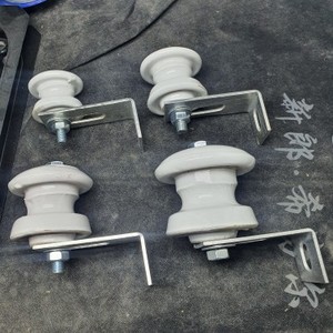 电线瓷壶线缆墙壁绝缘子穿线器拉线瓷壶瓷碌电工瓷珠线轴瓷瓶街码