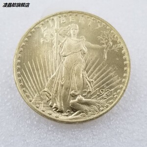 金币1931双鹰美国20元镀金硬币 外国传奇美国钱币收藏自由女神币