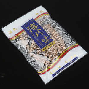 海珍味袋干海鲜包装通500克海b参用贝墨鱼袋子干货塑料袋自封拉链