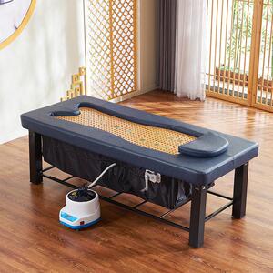 中药理疗专用家用全身灸熏蒸床人形汗蒸艾灸床蒸汽一体美容院两f