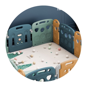 贝易围栏防护栏k婴儿宝宝爬行垫儿童室内游戏家用爬爬学步栅栏