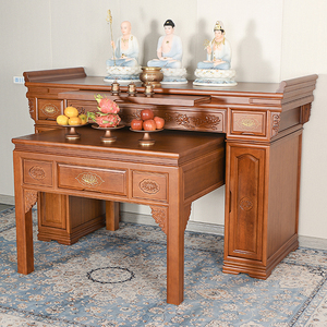 实木中式条案佛台供桌佛桌