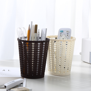 日本进口mujiЕ多功能简约桌面笔筒创意时尚办公用品学生文具笔桶