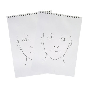 彩妆纸妆图美人图