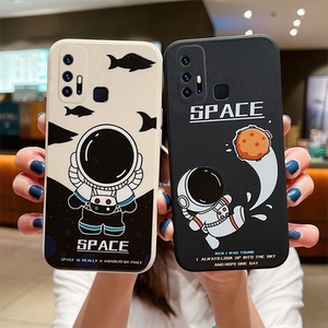 可爱卡通宇航员vivoz6手机壳z5情侣z5i液态z5x硅胶z3软壳z3i网红z3x