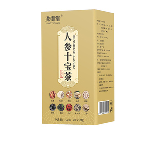 泷御堂人参十宝茶150g盒装正品红枣玛卡片芡实山药葛根代用养生茶