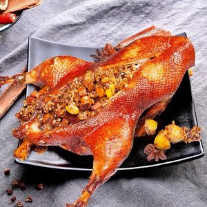 上海特产糯米八宝鸭800g整只鸭美食肉食真空