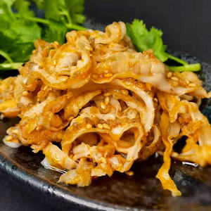 开袋即食扇贝裙边麻辣爽口味包装海鲜熟食办公室休