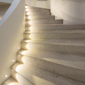 1wled台阶楼梯踏步过道灯嵌入式墙角地埋射灯庭院草坪花园别墅